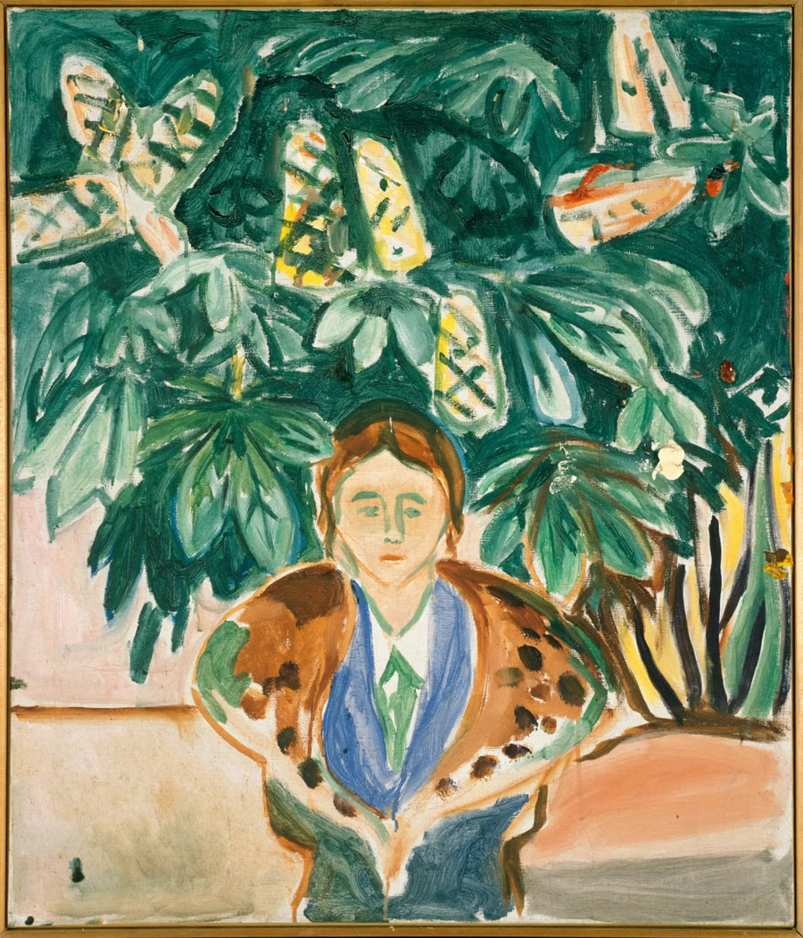 Under hestekastanjen - Edvard Munch