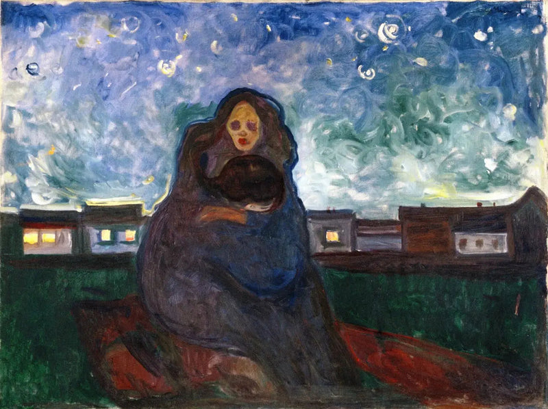 Under stjernene - Edvard Munch