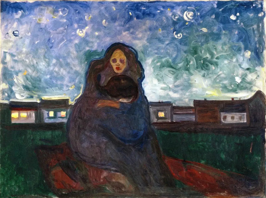 Under stjernene - Edvard Munch