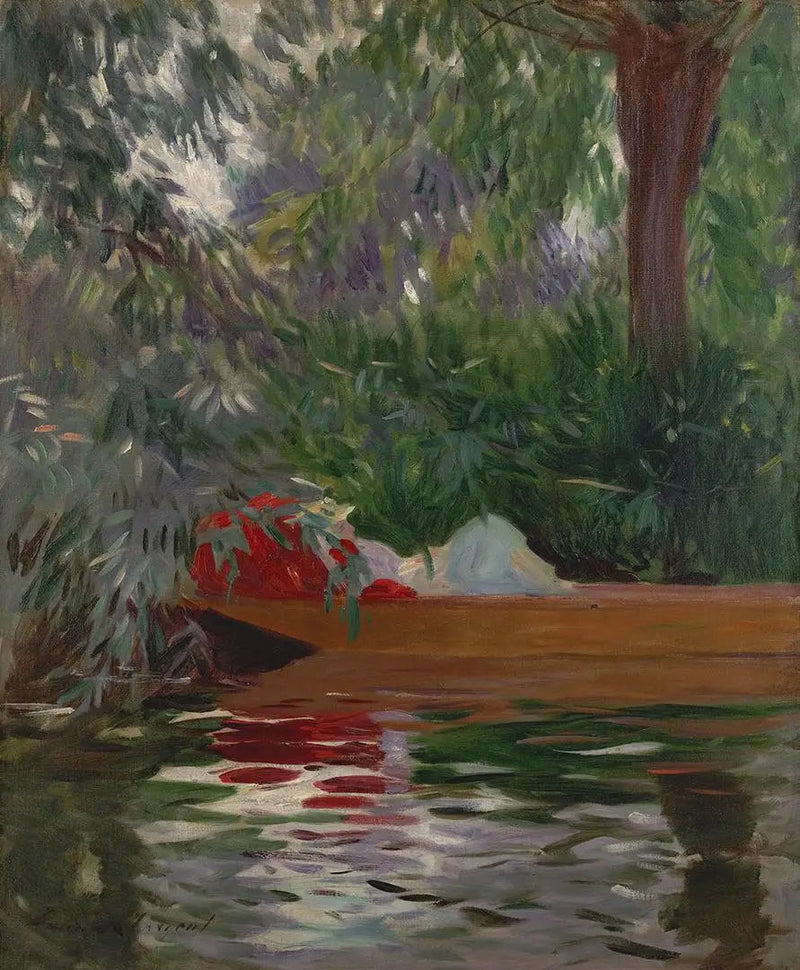 Under pilene - John Singer Sargent