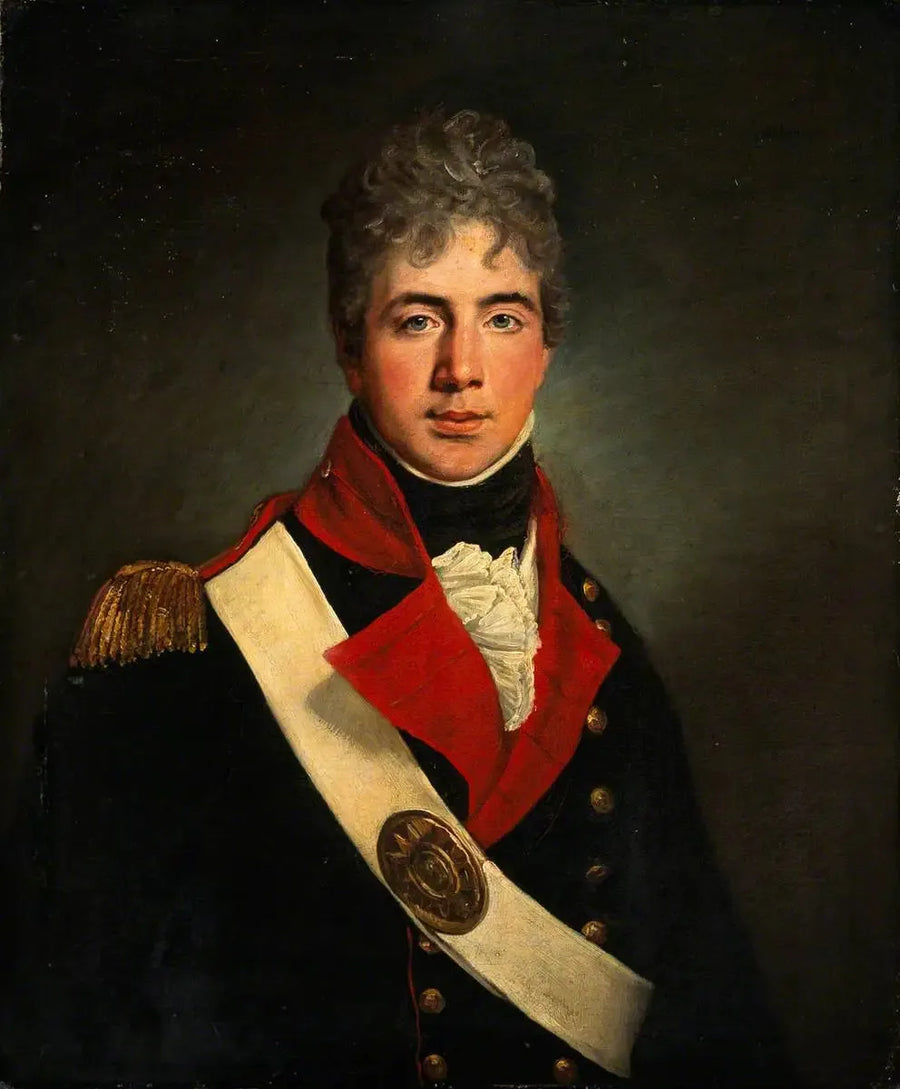 Fenrik (senere generalmajor) Adam Fife Crawford (1787–1864), Royal Artillery - Henry Raeburn