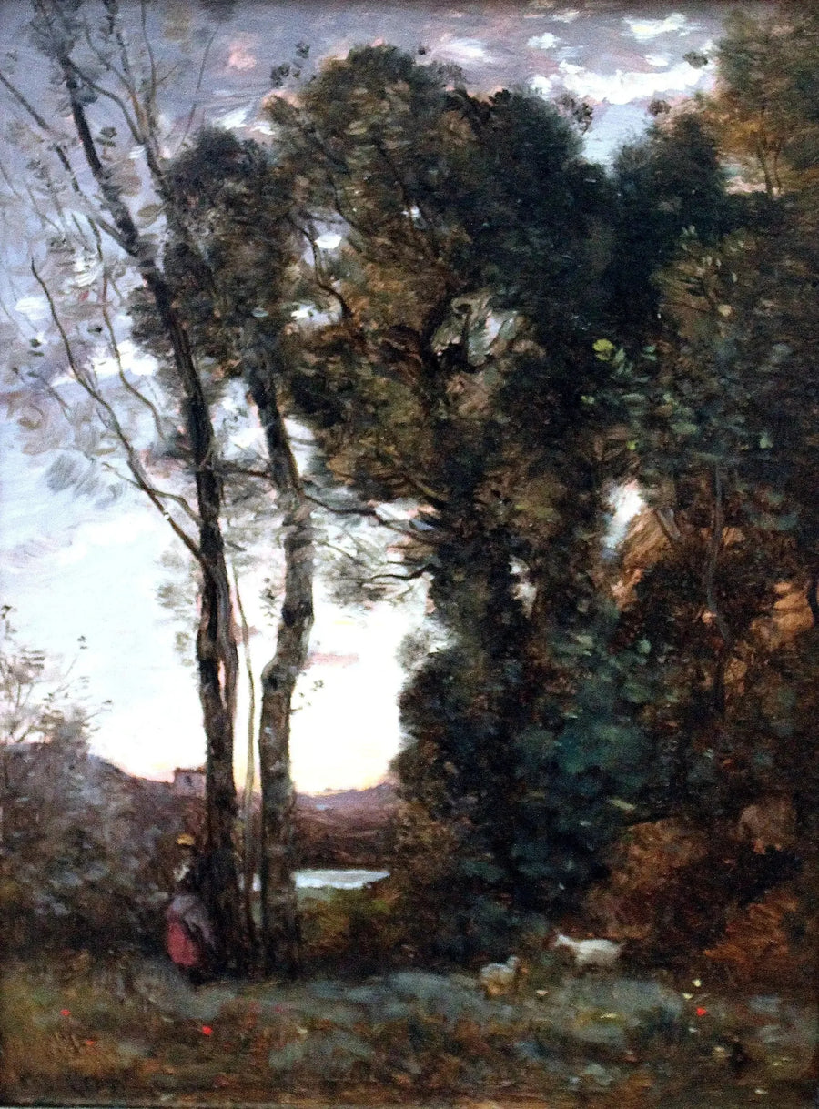 Minne fra Dardagny - Jean-Baptiste Camille Corot