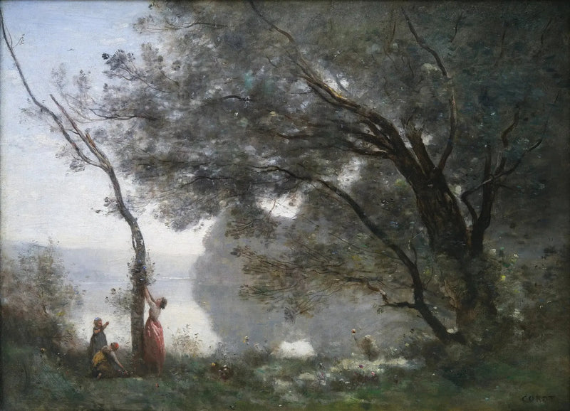 Minne fra Mortefontaine - Jean-Baptiste Camille Corot