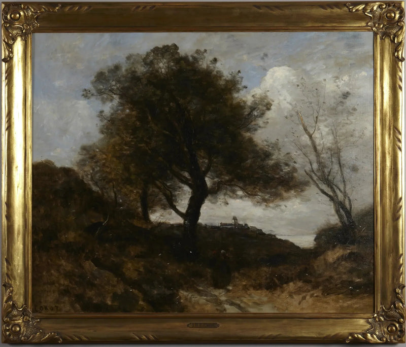 Minne fra Normandie - Jean-Baptiste Camille Corot