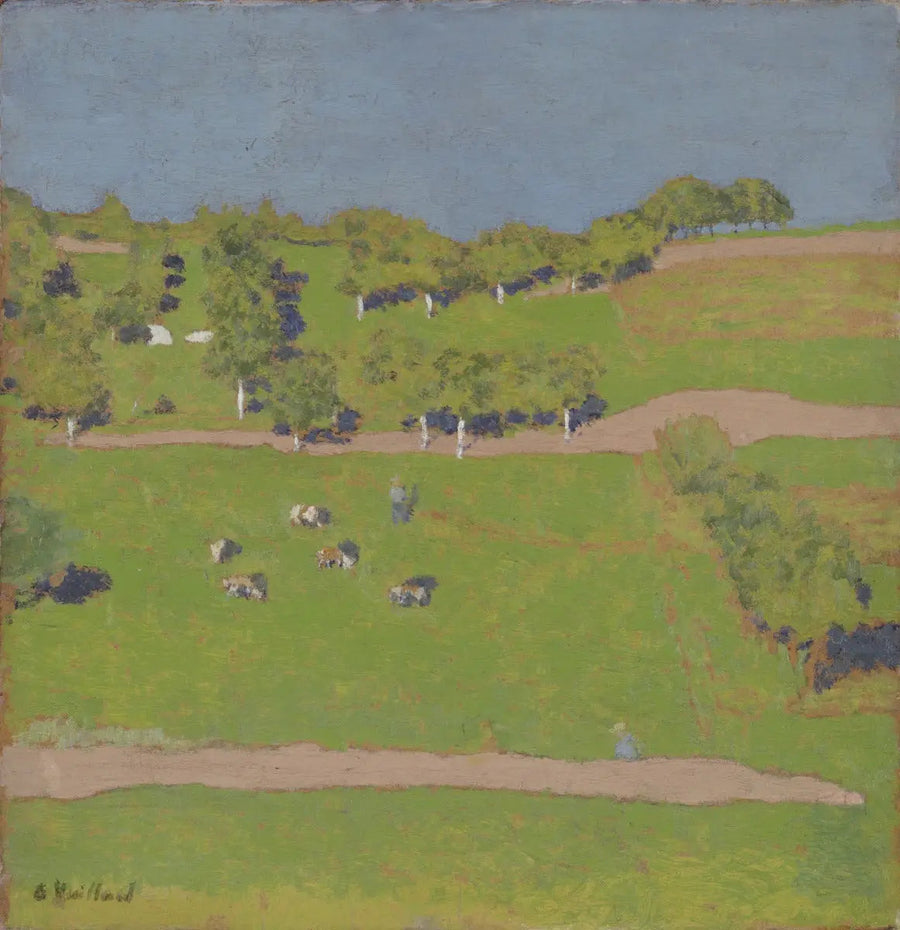Souvenir fra Romanel nær Lausanne - Édouard Vuillard