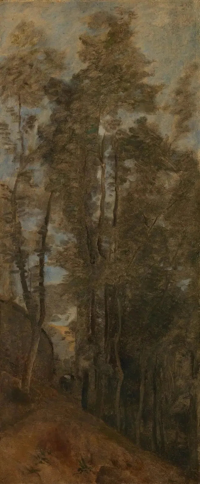 Minne fra festningene i Arras - Jean-Baptiste Camille Corot
