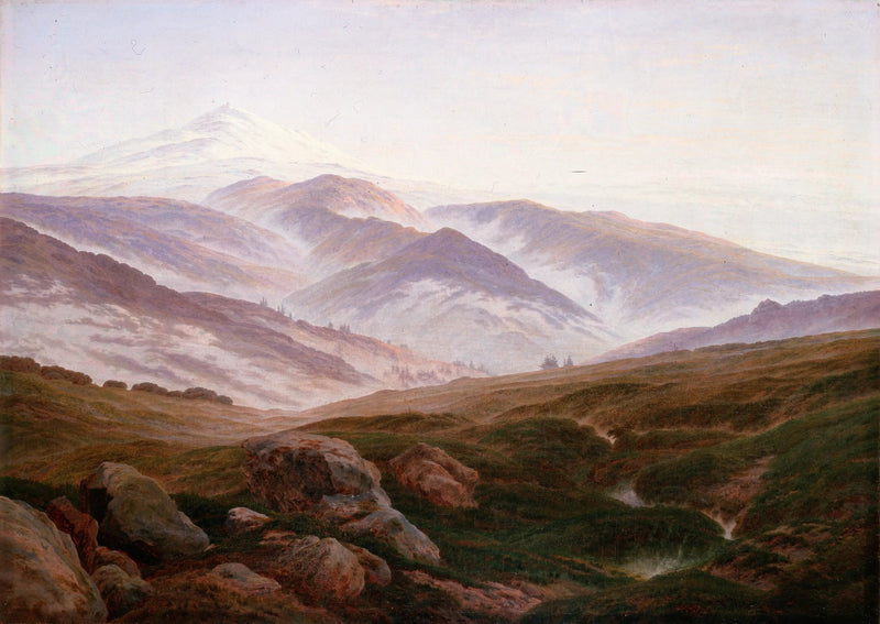 Minner fra Jotunheimen - Caspar David Friedrich