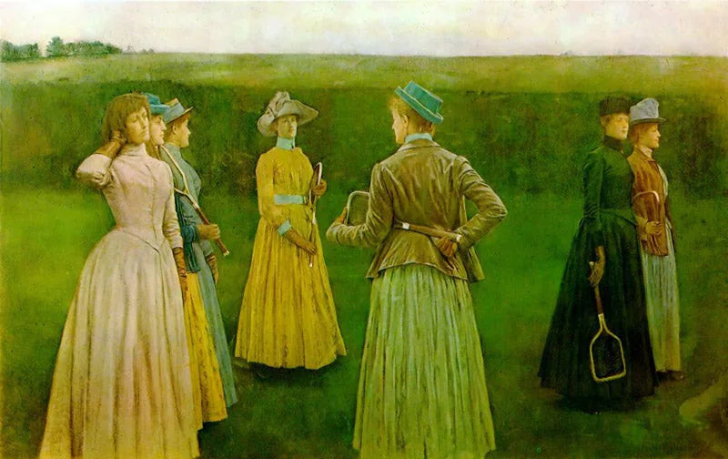 Minne - Gress tennis - Fernand Khnopff
