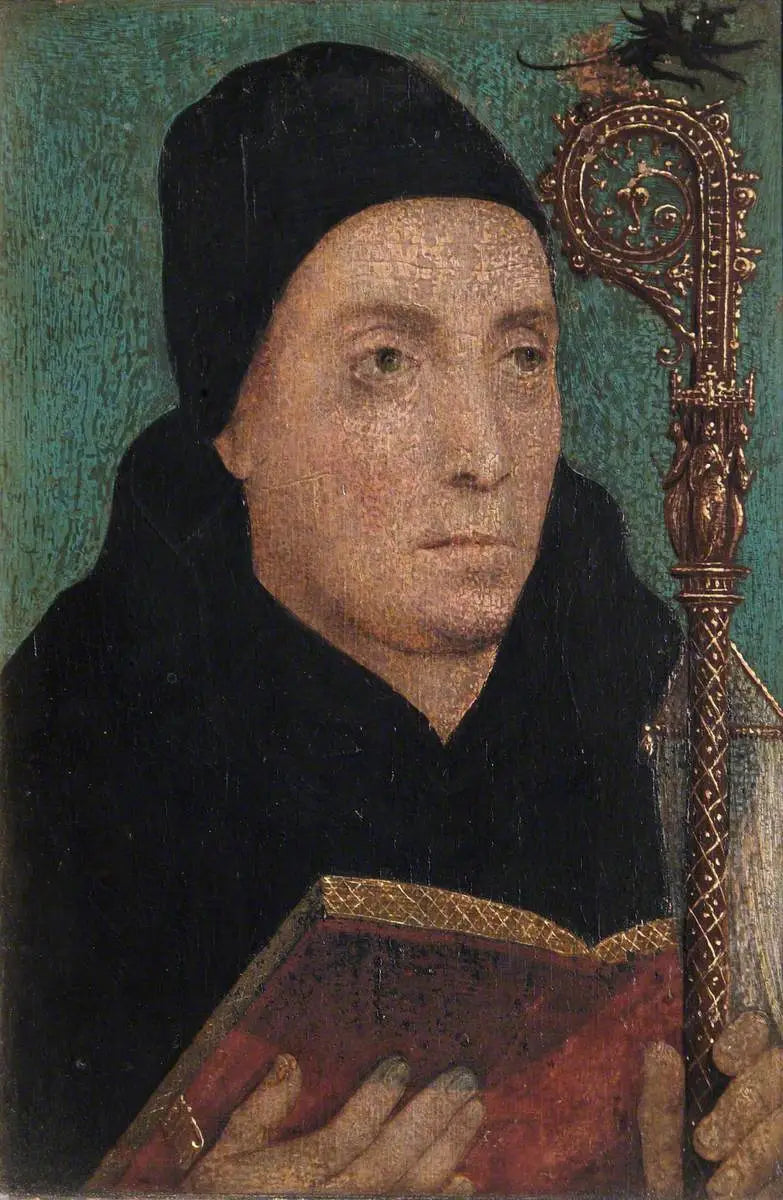 St Dunstan (909–988), erkebiskop av Canterbury - Hans Holbein den Yngre

Source:
St Dunstan (909–988), Archbishop of Canterbury - Hans Holbein le Jeune