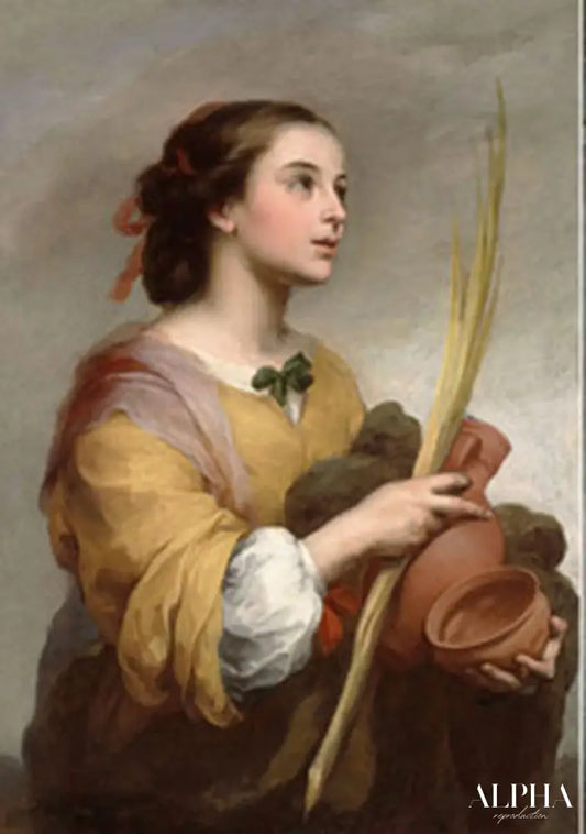 St. Justa - Bartolomé Esteban Murillo - Reproductions de tableaux et peintures haut de gamme