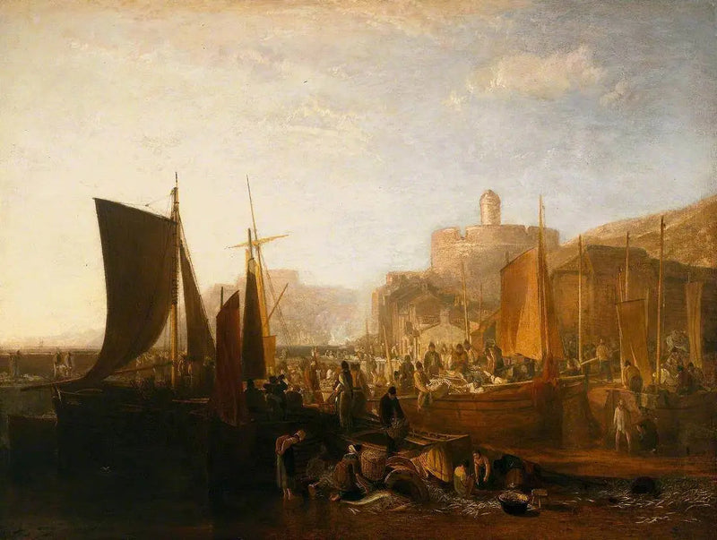 St Mawes i sildesesongen - J. M. W. Turner