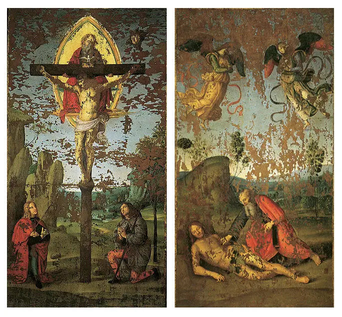 Standart for Den Hellige Treenighet - Raphael Sanzio