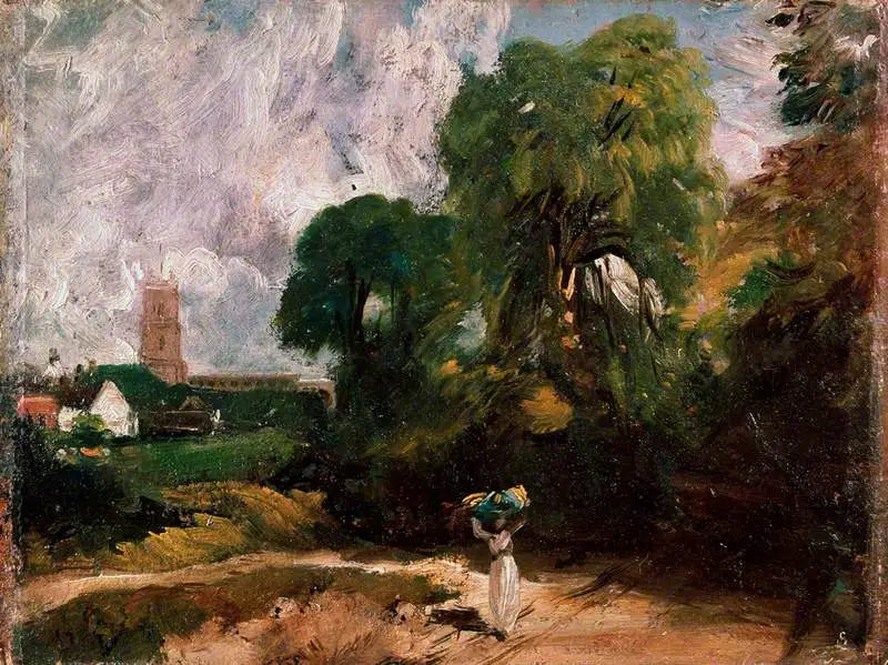 Stoke-by-Nayland Suffolk - John Constable - Alpha Reproduction
