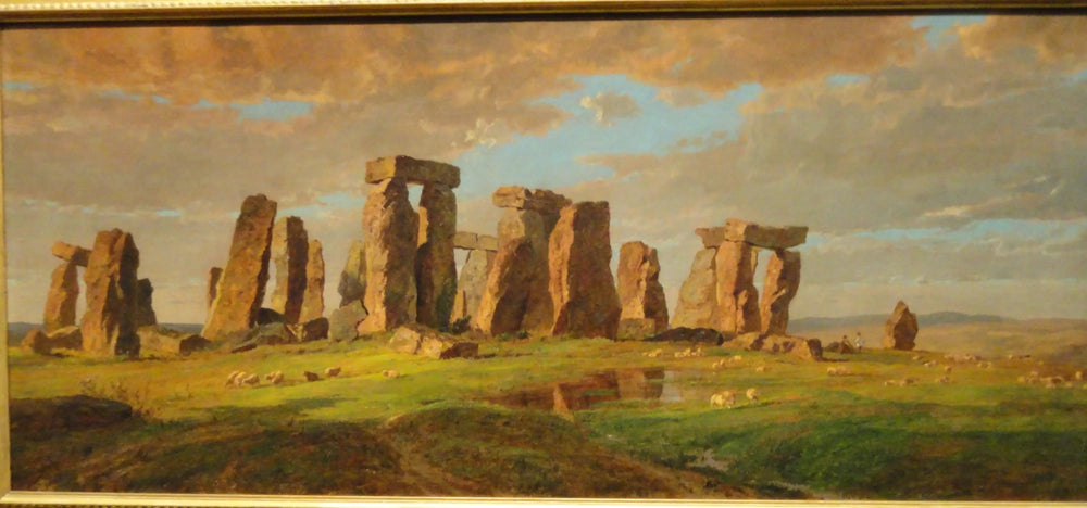 Stonehenge - Jasper Francis Cropsey image 1 copie de tableau peinte à la main