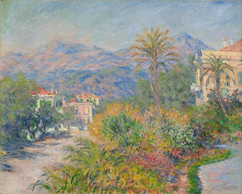 Strada Romana i Bordighera W855 - Claude Monet