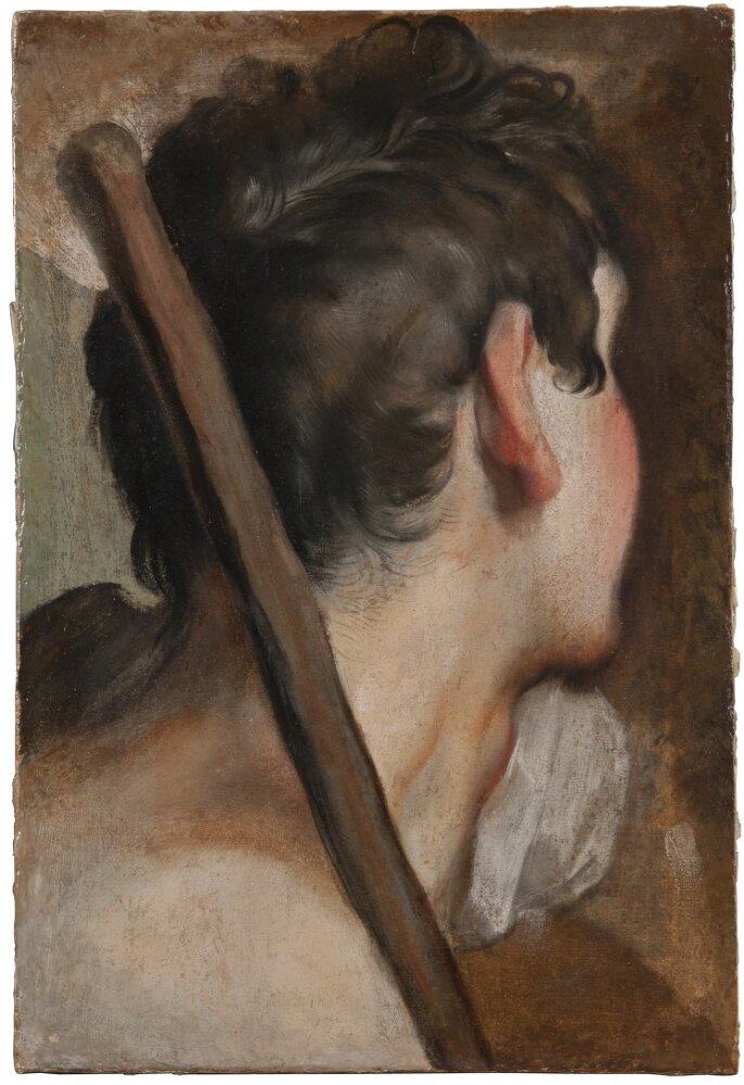 Studie av hodet - Federico Barroci