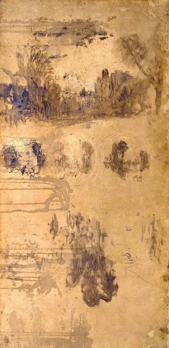 Studier for 'Kristendommens morgen' - J. M. W. Turner