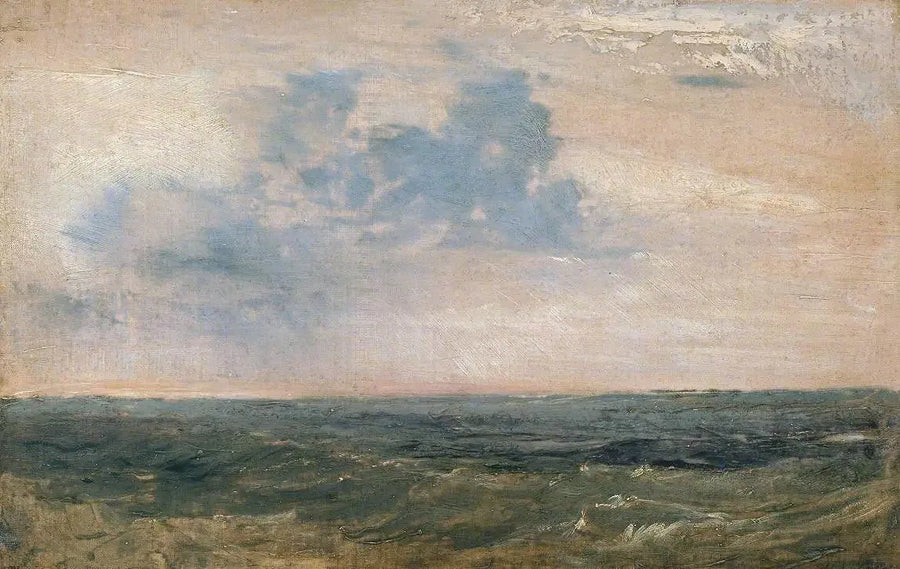 Studie av hav og himmel, Isle of Wight - J. M. W. Turner