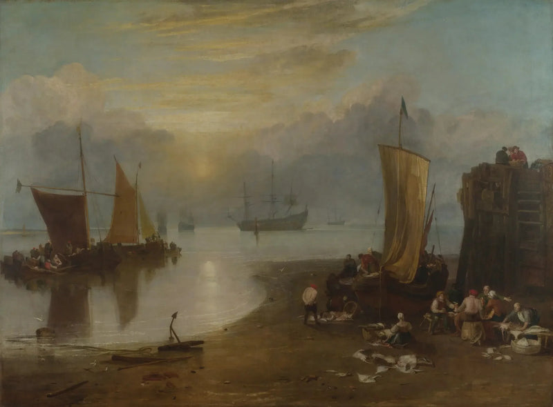 Soloppgang gjennom damp - J. M. W. Turner