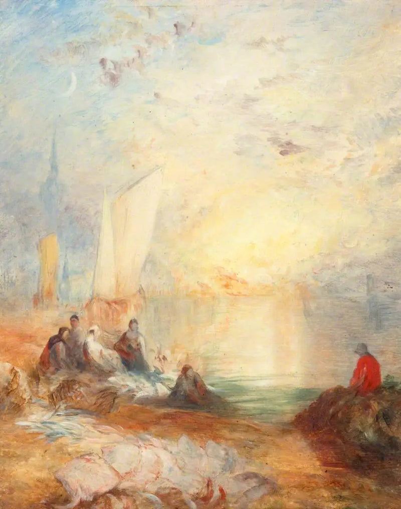 Solnedgang - J. M. W. Turner