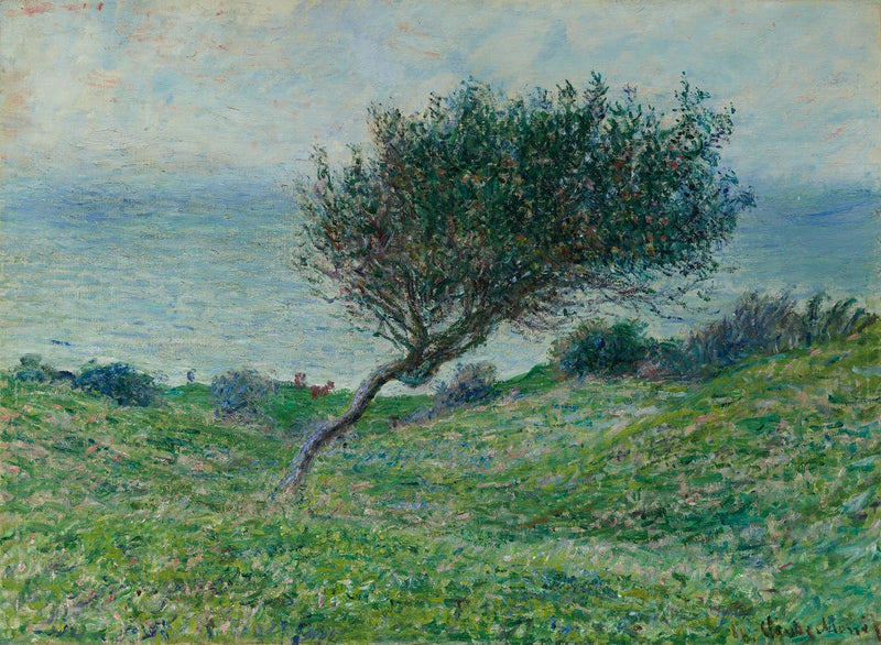 På kysten ved Trouville W687 - Claude Monet