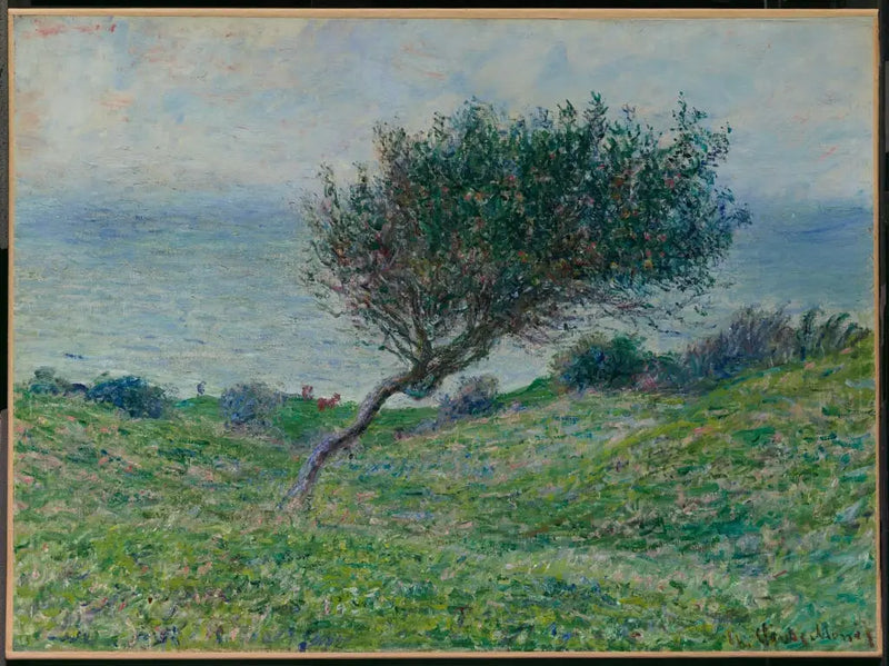 På kysten ved Trouville - Claude Monet