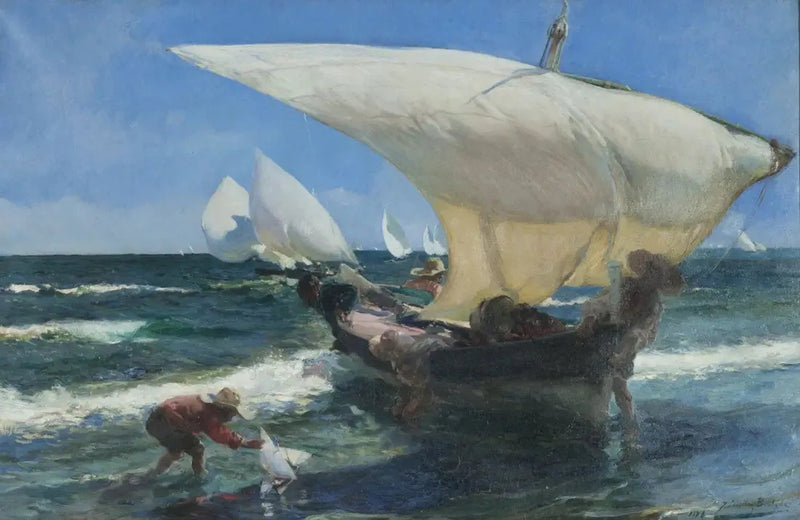 På kysten av Valencia - Joaquín Sorolla
