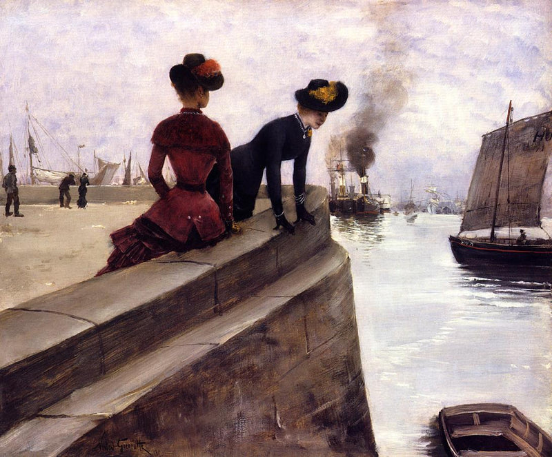 På bryggen, Le Havre - Norbert Gœneutte