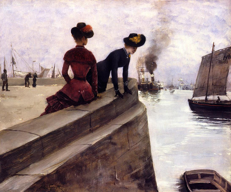 På bryggen, Le Havre - Norbert Gœneutte