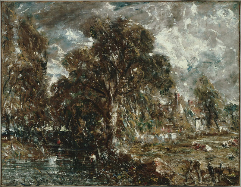 Ved elven Stour - John Constable