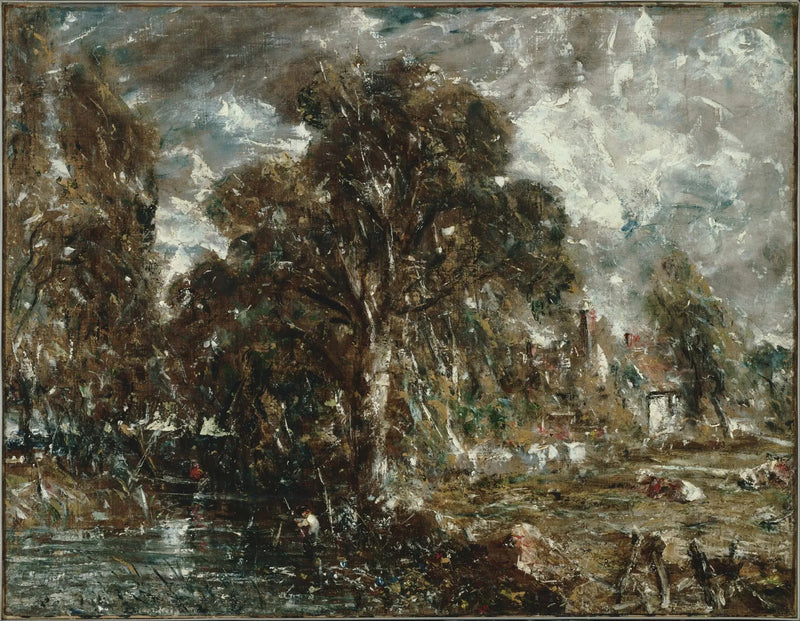 Ved elven Stour - John Constable