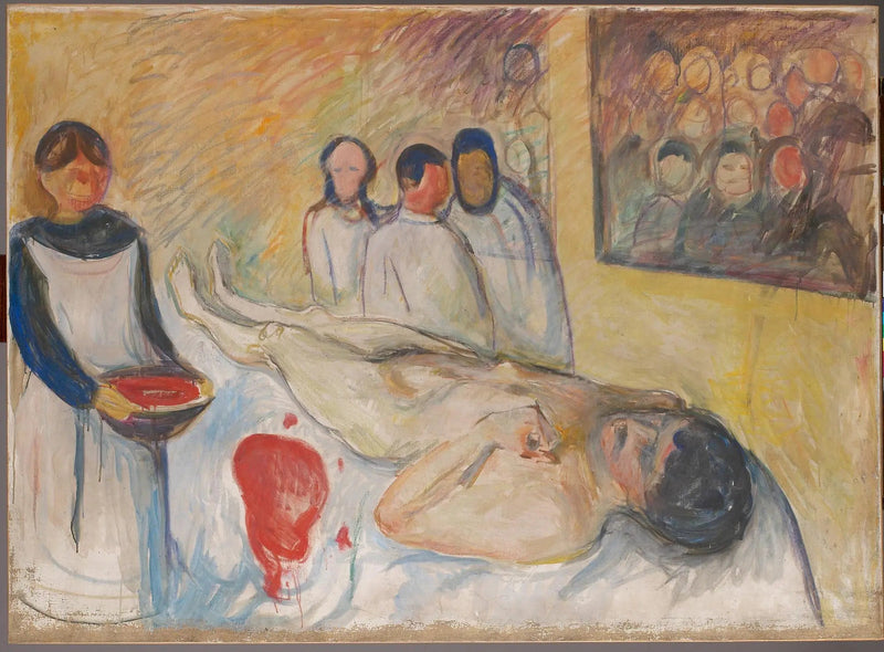 På operasjonsbordet - Edvard Munch