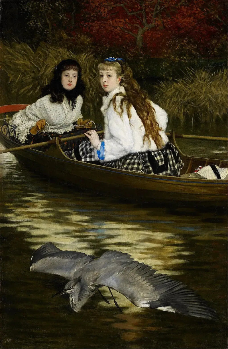 På Themsen, en hegre - James Tissot

Source:
Sur la Tamise, un héron - James Tissot