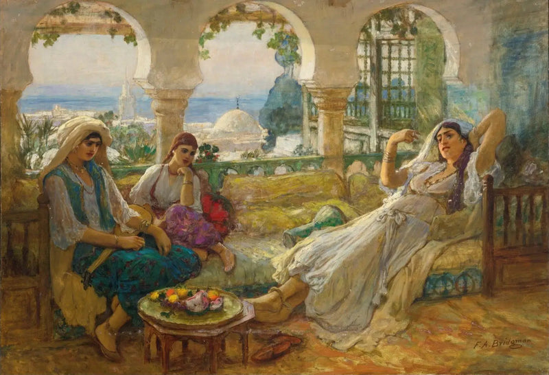 På terrassen - Frederick Arthur Bridgman

Source:
Sur la terrasse - Frederick Arthur Bridgman
