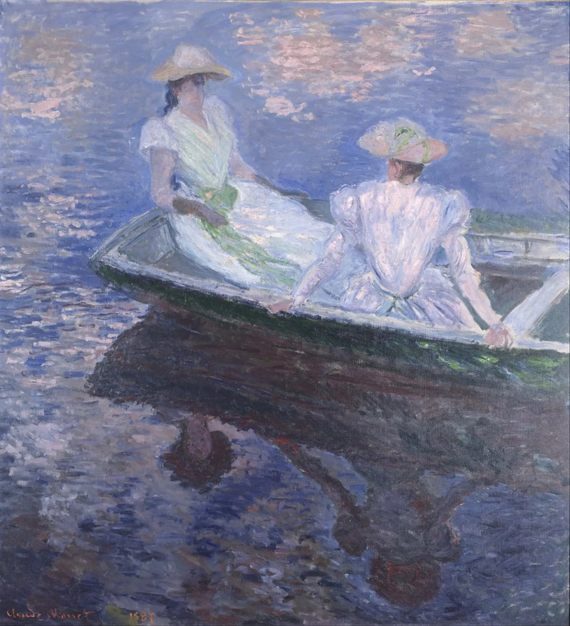 På båten W1152 - Claude Monet