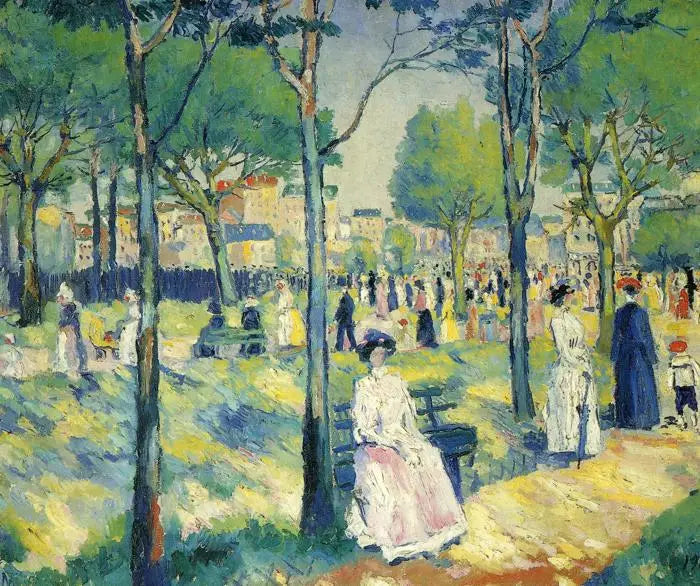 På boulevardet - Kazimir Malevich