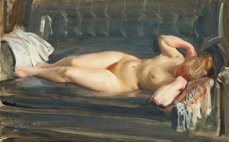 På den blå-grå skinnsofaen - Anders Zorn

Source:
Sur le canapé en cuir bleu-gris - Anders Zorn