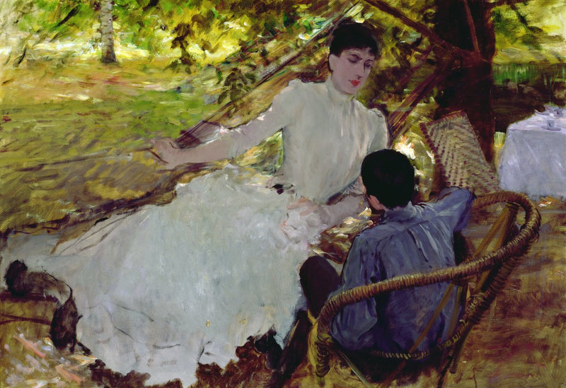 I hengekøya - II - Giuseppe De Nittis
