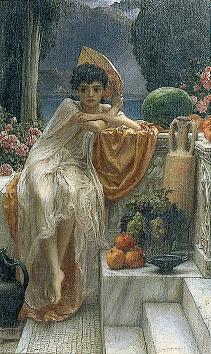 På trappene til tempelet - Edward Poynter

Source:
Sur les marches du temple - Edward Poynter