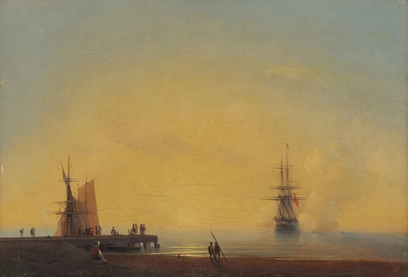 På veiene, kvelden - Ivan Aïvazovski

Source:
Sur les routes, le soir - Ivan Aïvazovski