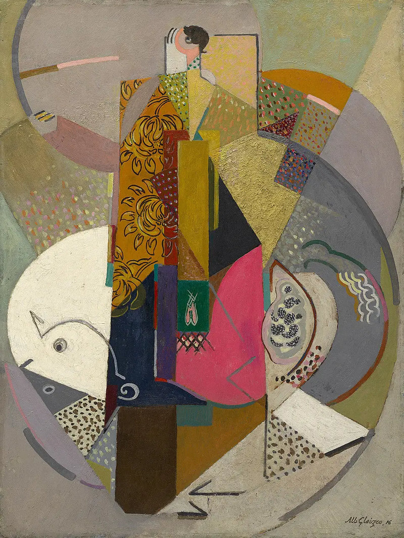 På en høyskolehest - Albert Gleizes