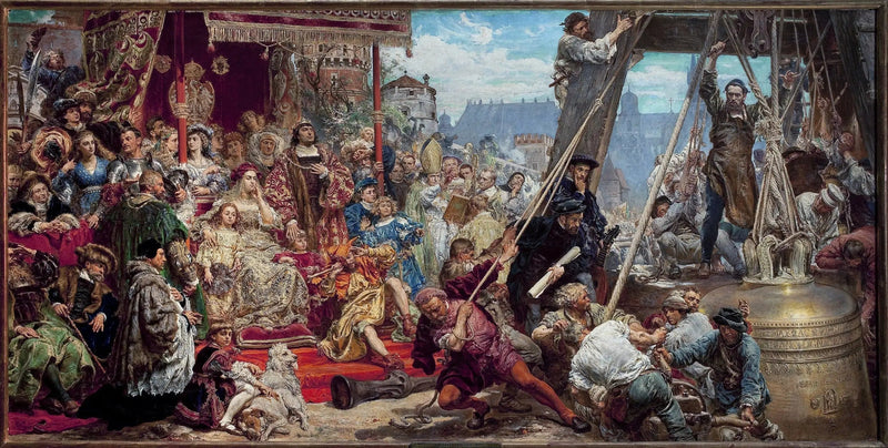 Hengende klokke Sigismond - Jan Matejko

Source:
Suspension de la Cloche Sigismond - Jan Matejko