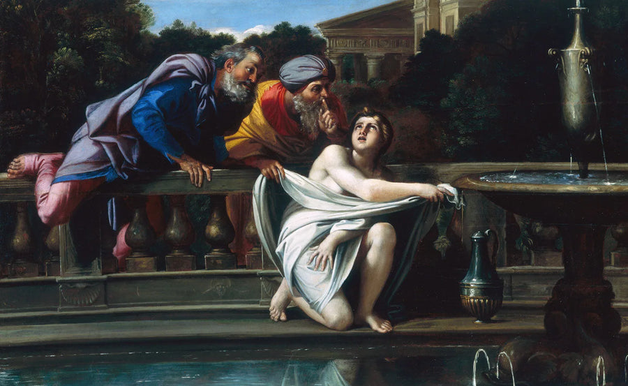 Suzanne og de gamle - Annibale Carracci