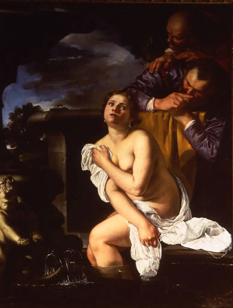 Suzanne og de gamle - Artemisia Gentileschi