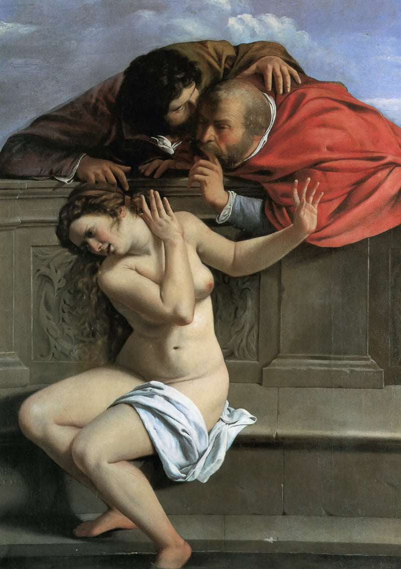 Suzanne og de gamle - Artemisia Gentileschi