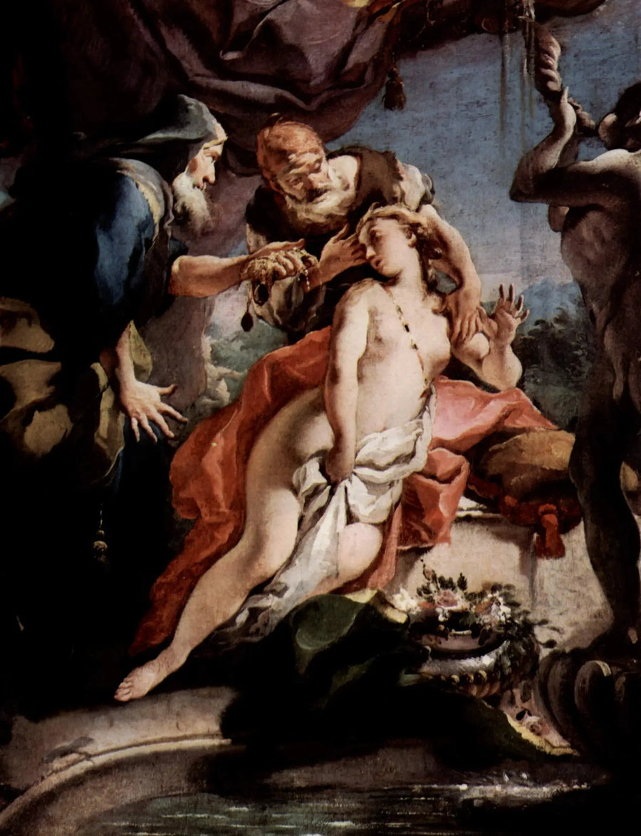 Suzanne og de gamle - Giovanni Battista Tiepolo