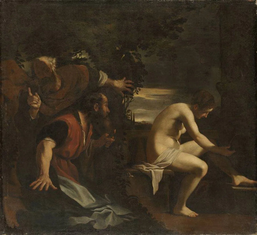 Suzanne og de gamle. - Guercino