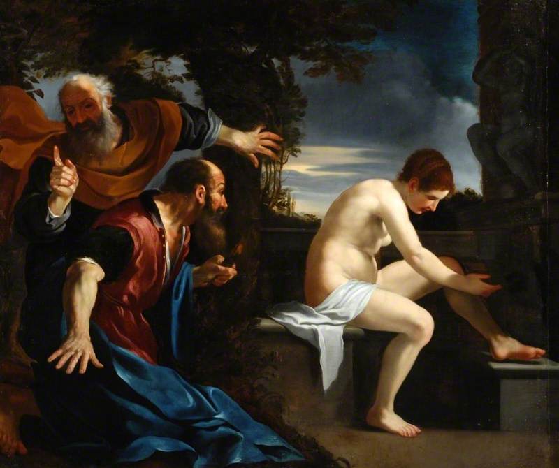 Suzanne og de gamle - Guercino
