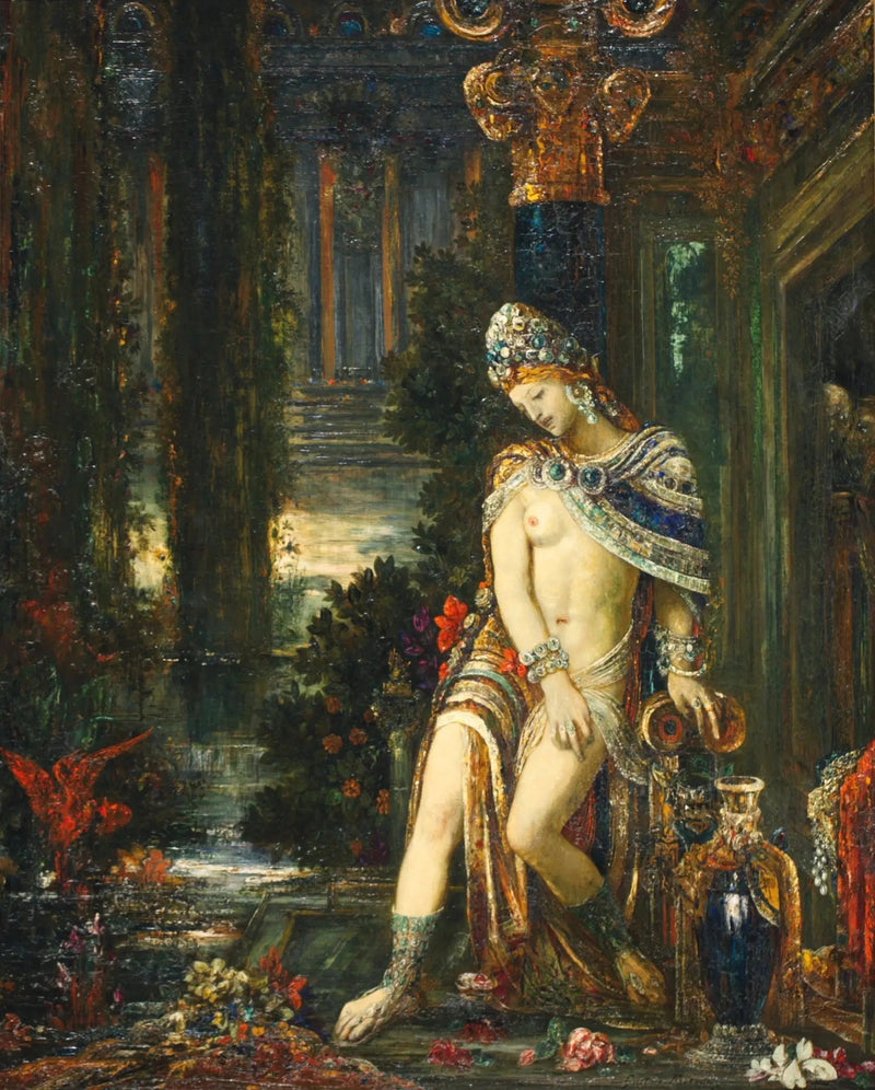 Suzanne og de gamle - Gustave Moreau