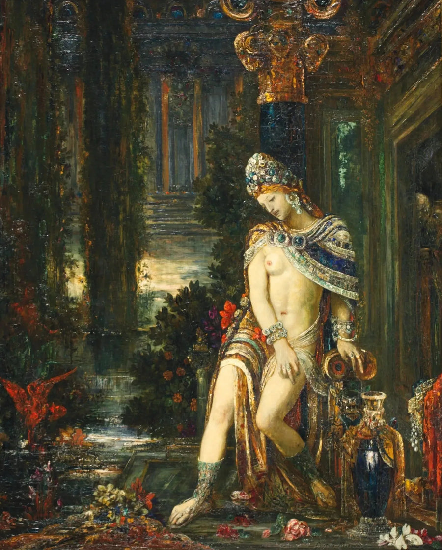 Suzanne og de gamle - Gustave Moreau